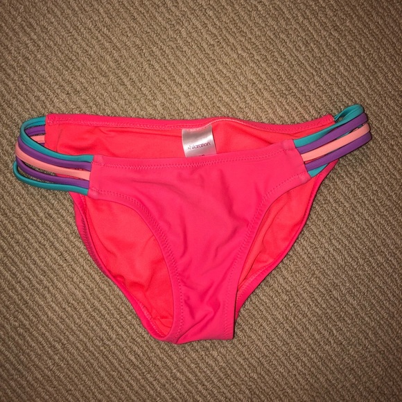 Small Pink-orange Bikini Bottoms - Picture 1 of 5